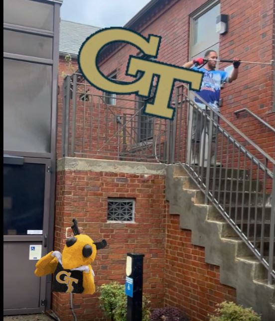 Cleaning This Historic Landmark at Georgia Tech